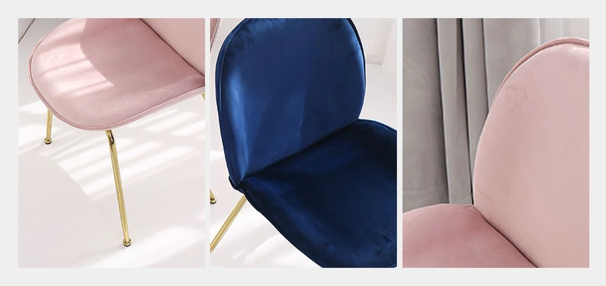 Modern Metal Upholstered Dining Chair hbsinostar 2 Modern Metal Upholstered Dining Chair hbsinostar 2