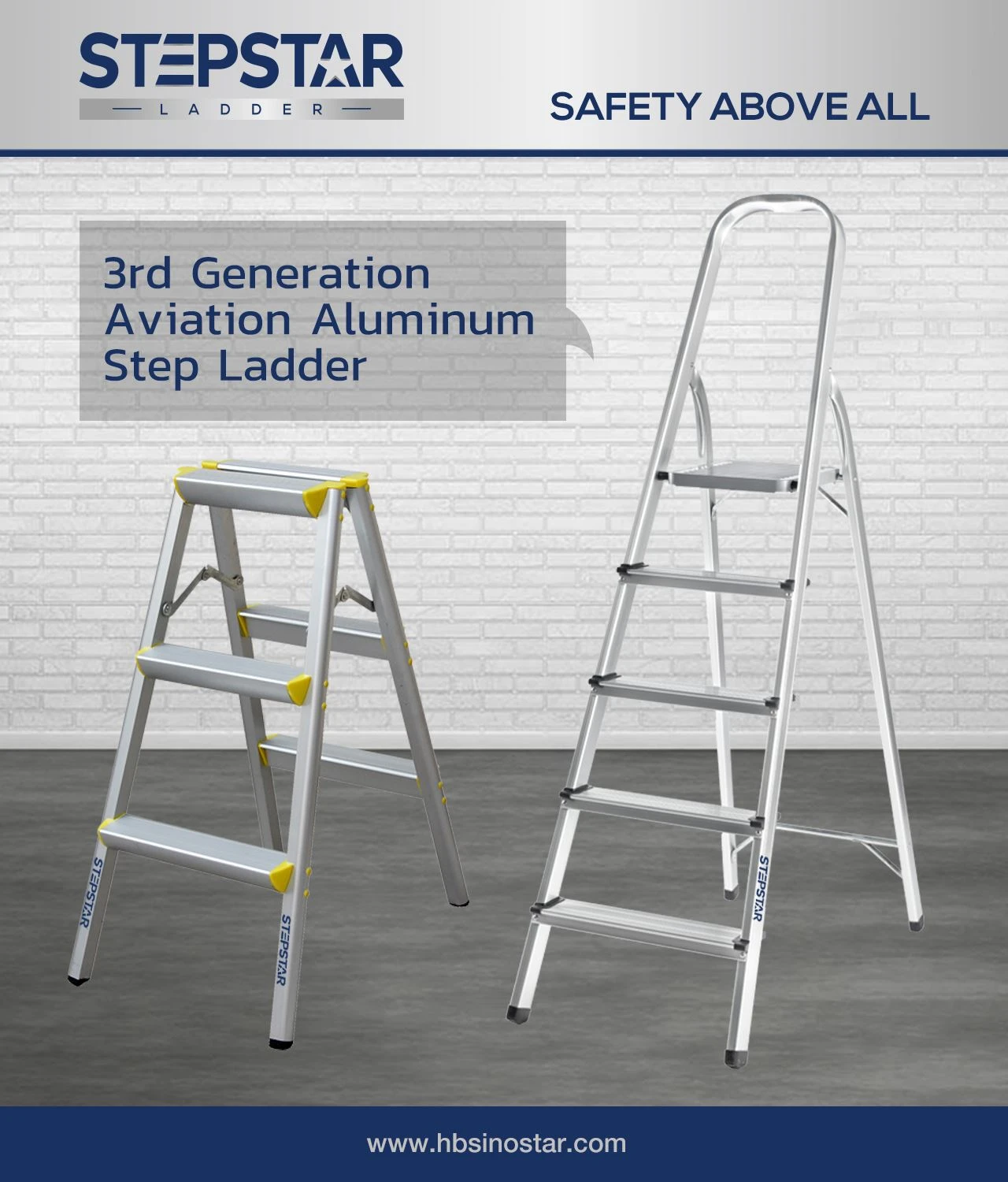 STEPSTAR-aluminium step ladder STEPSTAR-aluminium step ladder