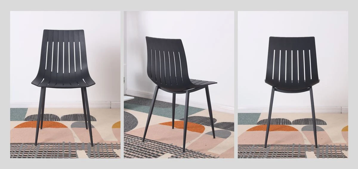 Contemporary Plastic Dining Chair detail Contemporary Plastic Dining Chair detail