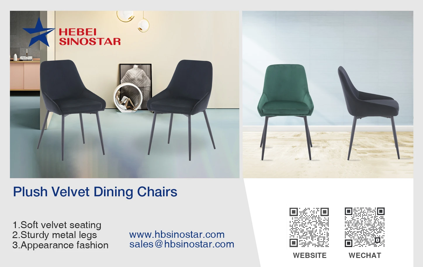 Plush Velvet Dining Chairs advantages