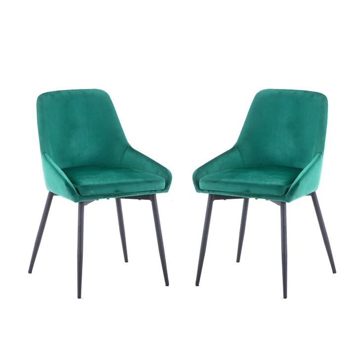 Plush Velvet Dining Chairs (2)