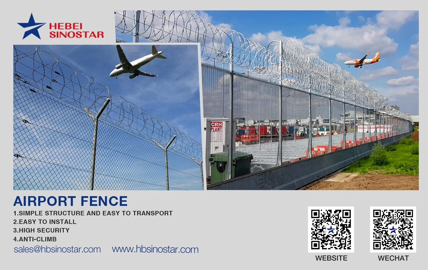 Airport Perimeter Fence