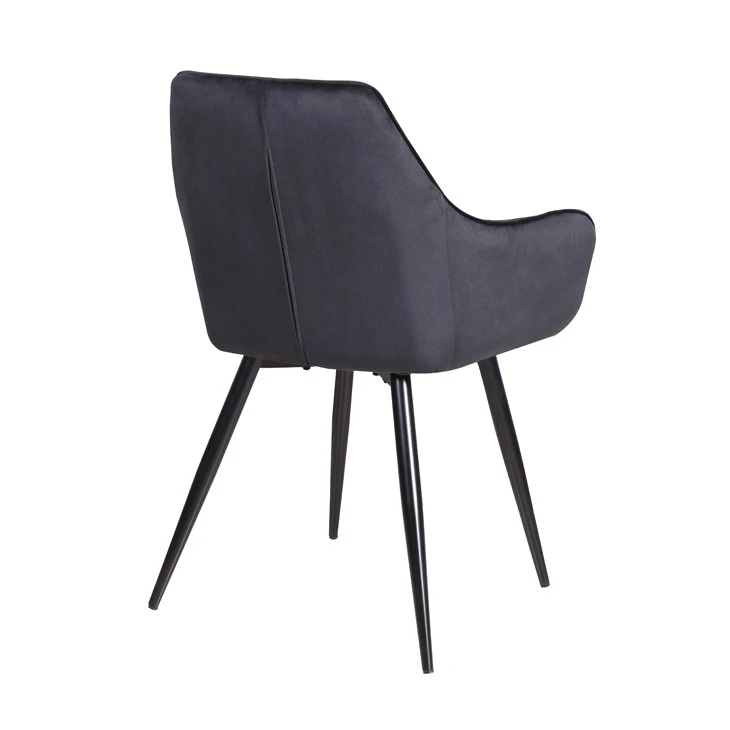 Black Diamond Tufted Dining Chair