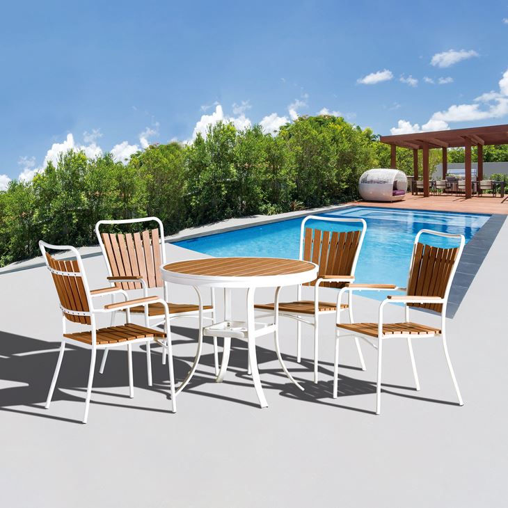 Outdoor aluminium frame polywood meubelen
