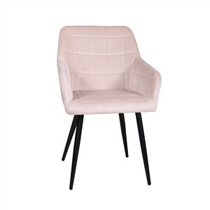 Getuft Fluweel gestoffeerde armstoel