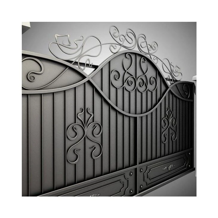 Wrought Iron Privacy Gates-Hebei Sinostar-3
