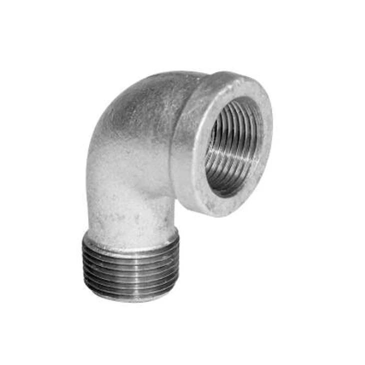 Smeedbaar ijzeren fitting Street Elbow