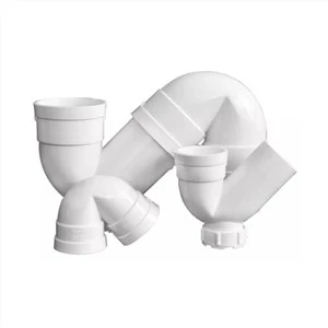 PVC-fitting S-type met inspectiepoorten
