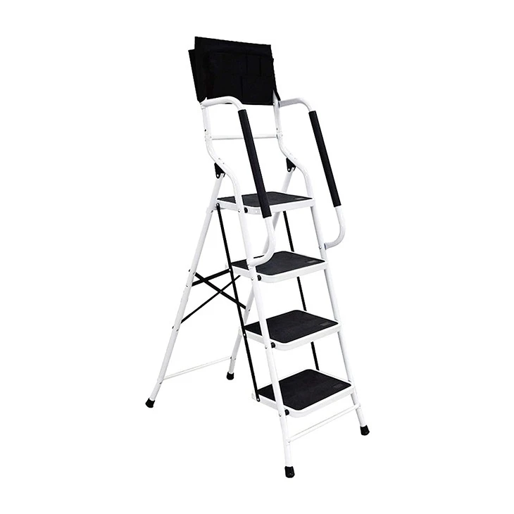 Steel Step Ladder With Handle